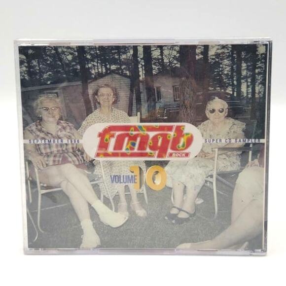 FMQB September 1996 Super CD Sampler Sealed Johnny Bravo Patti Smith Matchbox 20 - Picture 2 of 2